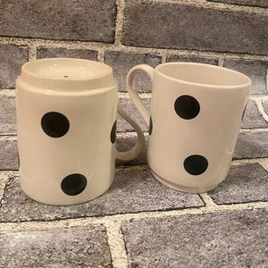 Kate Spade set of 2 cups.